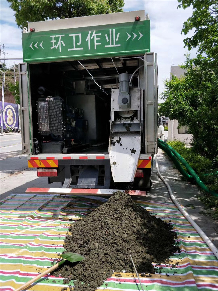华蓥淤泥干湿分离